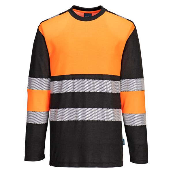 PW312 - PW3 Hi-Vis Cotton Comfort Class 1 T-Shirt L/S  Thumbnail